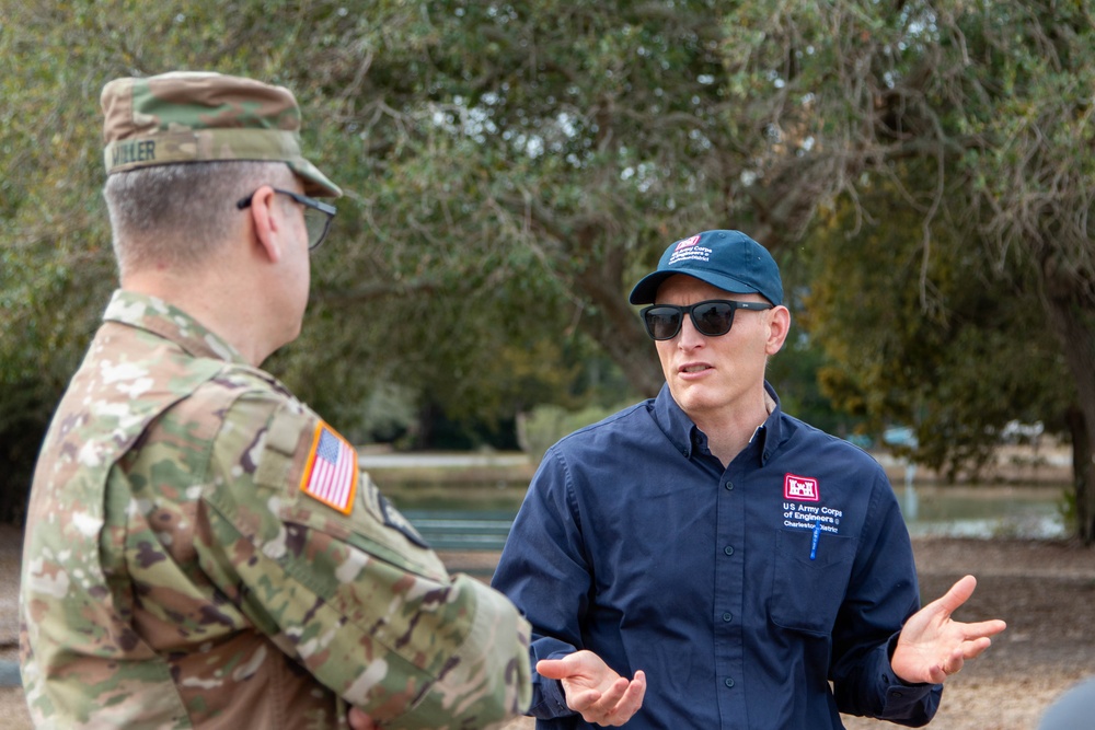 USACE Leadership Reviews Feasibility Efforts Across James Island and West Ashley
