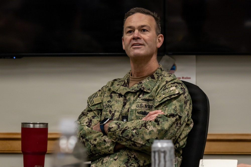Rear Adm. Michael York Visits Portsmouth Naval Shipyard