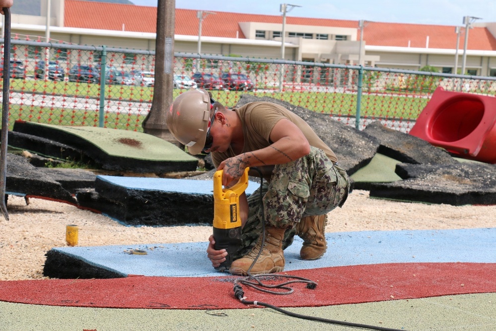 NMCB 133 Deployed to Guam