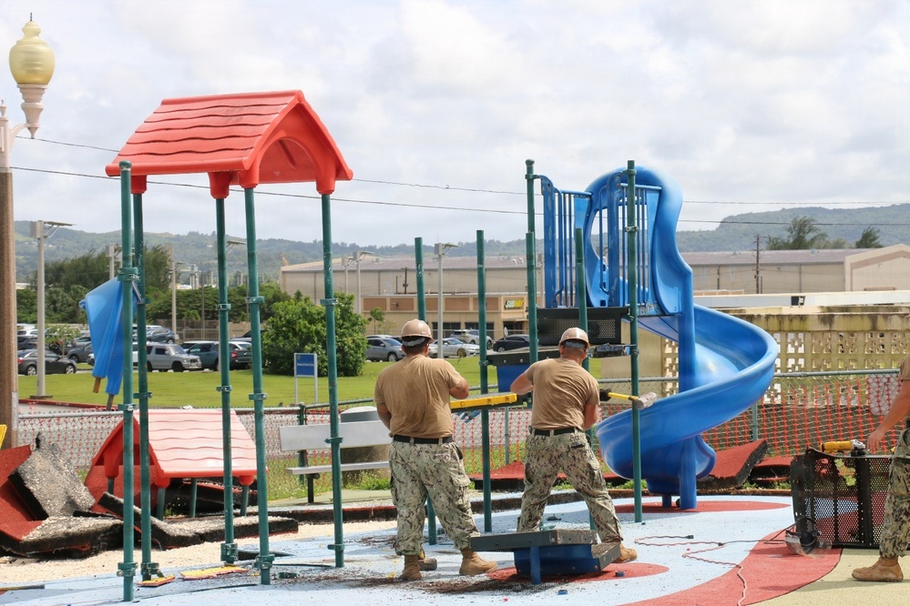 NMCB 133 Deployed to Guam