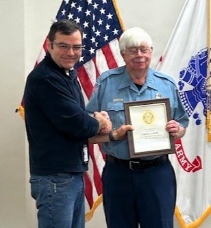 40-year Fort McCoy DES employees recognized with length-of-service awards