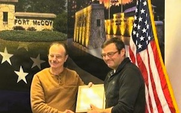 40-year Fort McCoy DES employees recognized with length-of-service awards