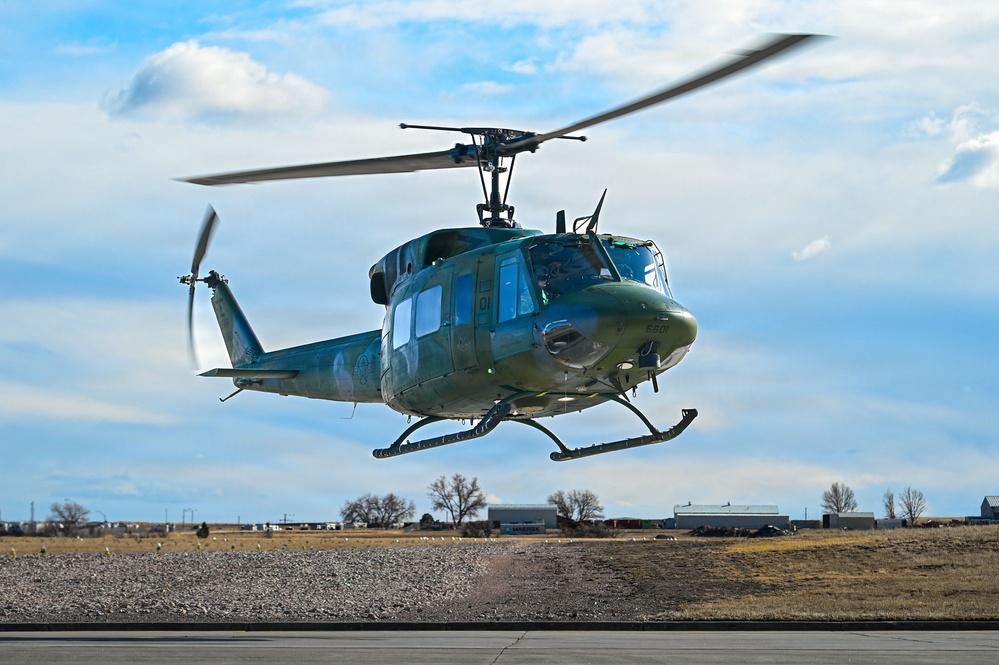 UH-1N Huey Training Exercise