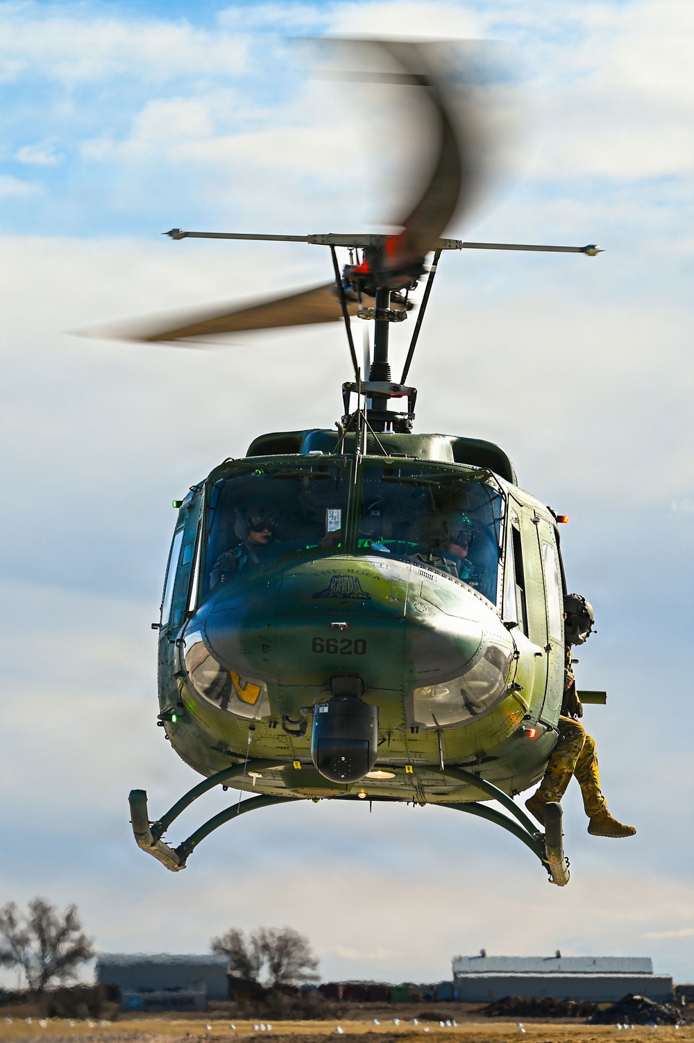 UH-1N Huey Training Exercise