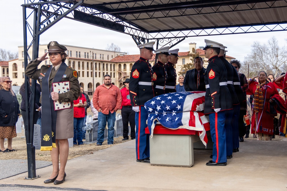 Red Earth and Scarlet Gold: Fort Sill, Tribal Nations Honor Parker Emhoolah at Chief’s Knoll