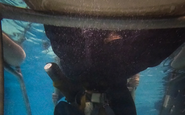 Combat Logistics Battalion 22 Increases Survivability with Underwater Egress Training