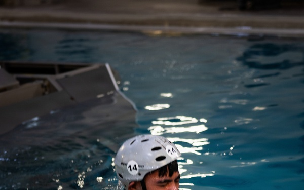 Combat Logistics Battalion 22 Increases Survivability with Underwater Egress Training