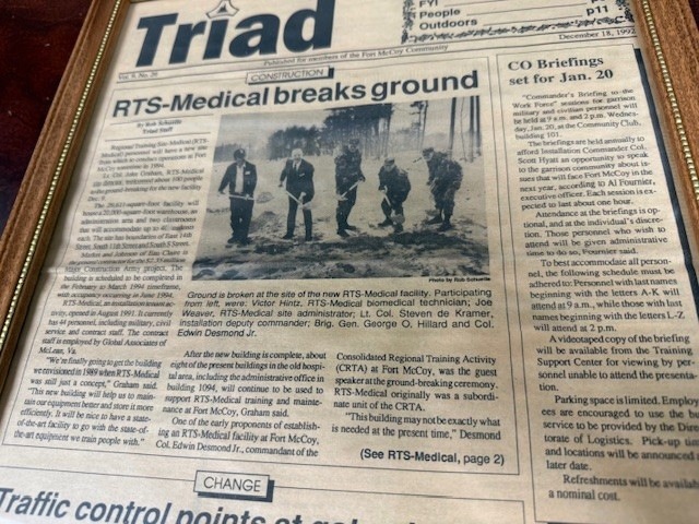 Longtime Fort McCoy Regional Training Site-Medical employee retires from service