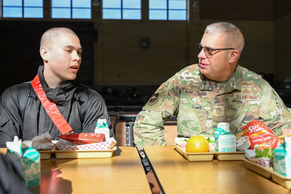 WA National Guard visit WA Youth Academy