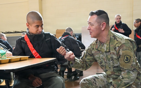 WA National Guard visit WA Youth Academy
