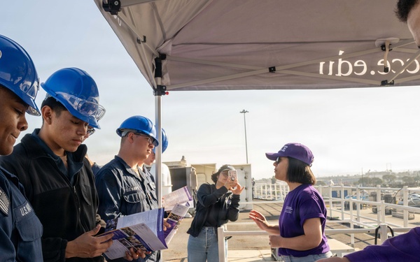 USS America (LHA 6) Hosts Education Fair