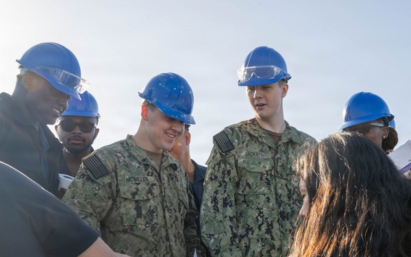 USS America (LHA 6) Hosts Education Fair