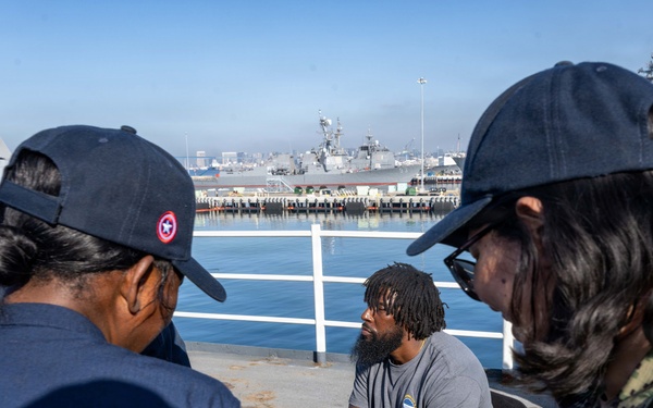 USS America (LHA 6) Hosts Education Fair