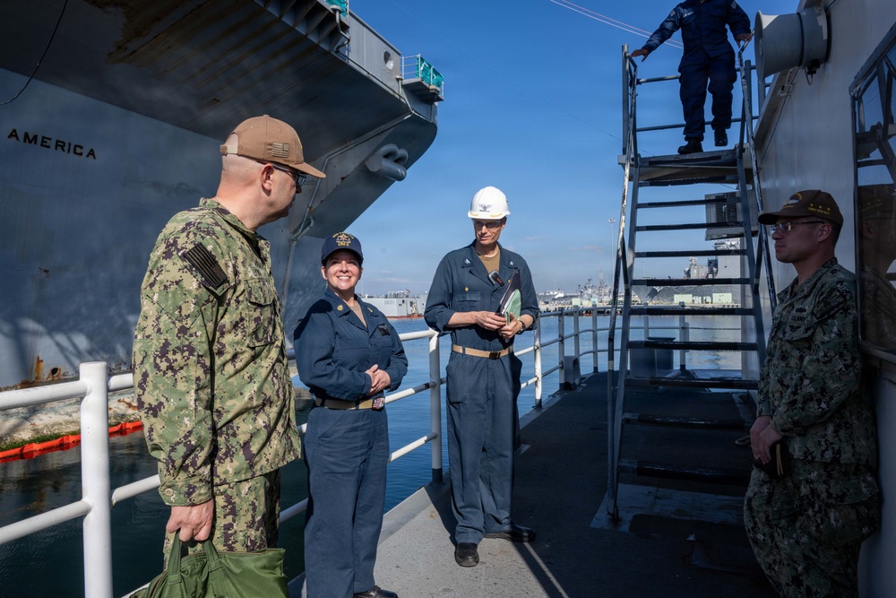 USS America (LHA 6) Hosts Education Fair