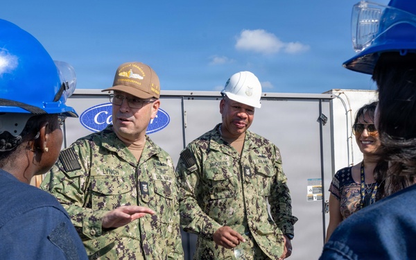 USS America (LHA 6) Hosts Education Fair