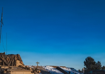 U.S. Soldiers Operate M992A3 Ammo Carrier During Joint Training in Adazi