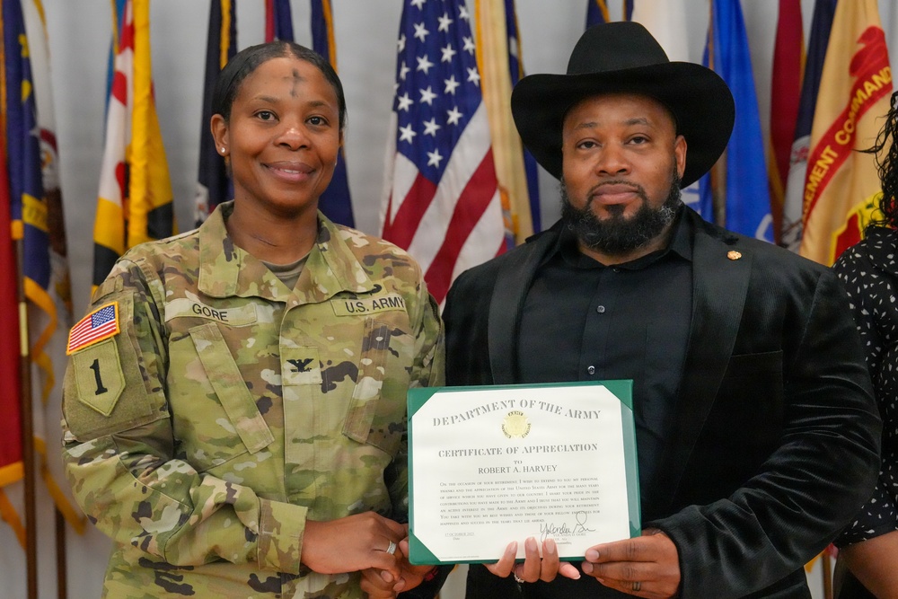 Civilian Retirement Ceremony Feb. 18