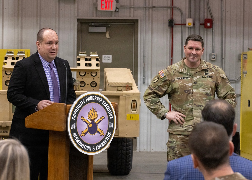 Army Activates New Command for Ammunition and Energetics Production