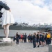 USS America (LHA 6) Sailors Conduct Sailor 360 Heritage Run