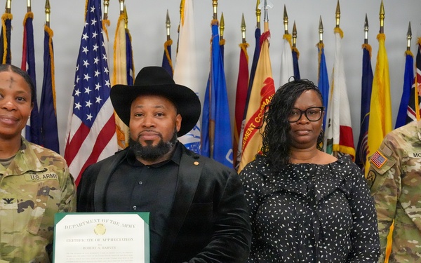 Civilian Retirement Ceremony Feb. 18