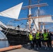 USS America (LHA 6) Sailors Conduct Sailor 360 Heritage Run