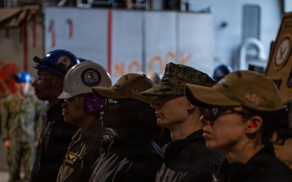 USS John C. Stennis CVN 74 Ring Off