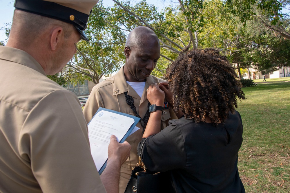 USS Carl Vinson (CVN 70) holds senior chief pinning ceremony