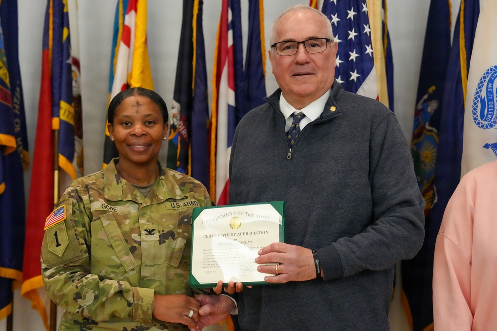 Civilian Retirement Ceremony Feb. 18