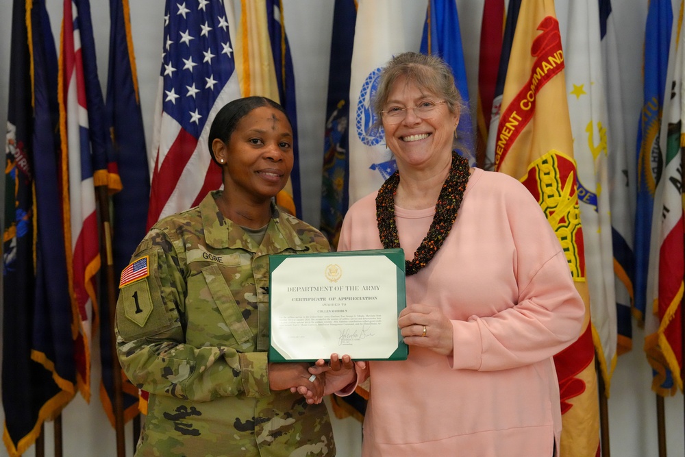 Civilian Retirement Ceremony Feb. 18