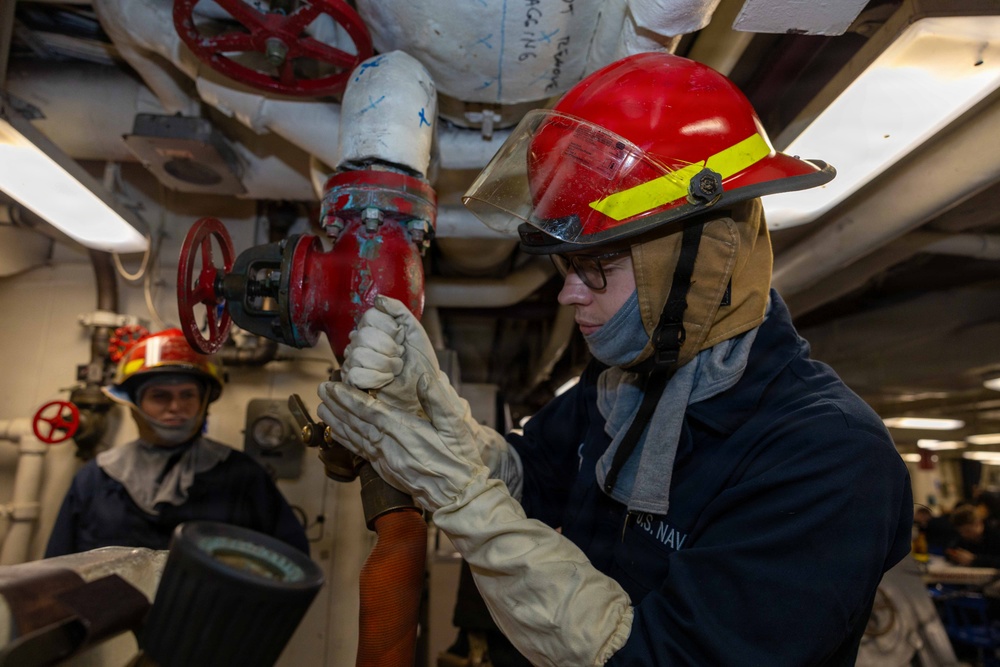 Daily Operations Aboard USS George H.W. Bush (CVN 77)