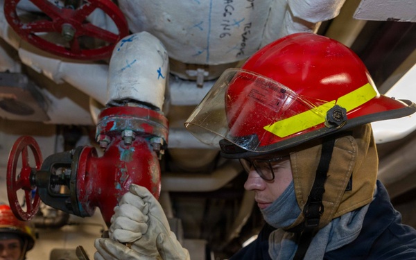 Daily Operations Aboard USS George H.W. Bush (CVN 77)