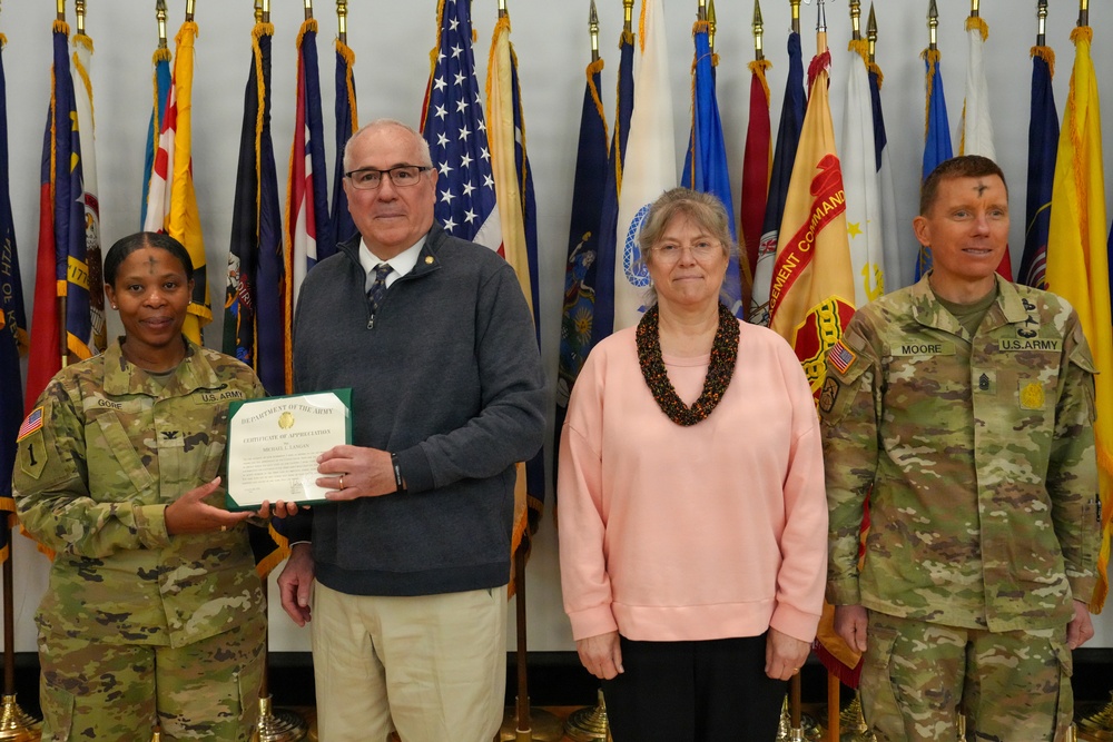 Civilian Retirement Ceremony Feb. 18