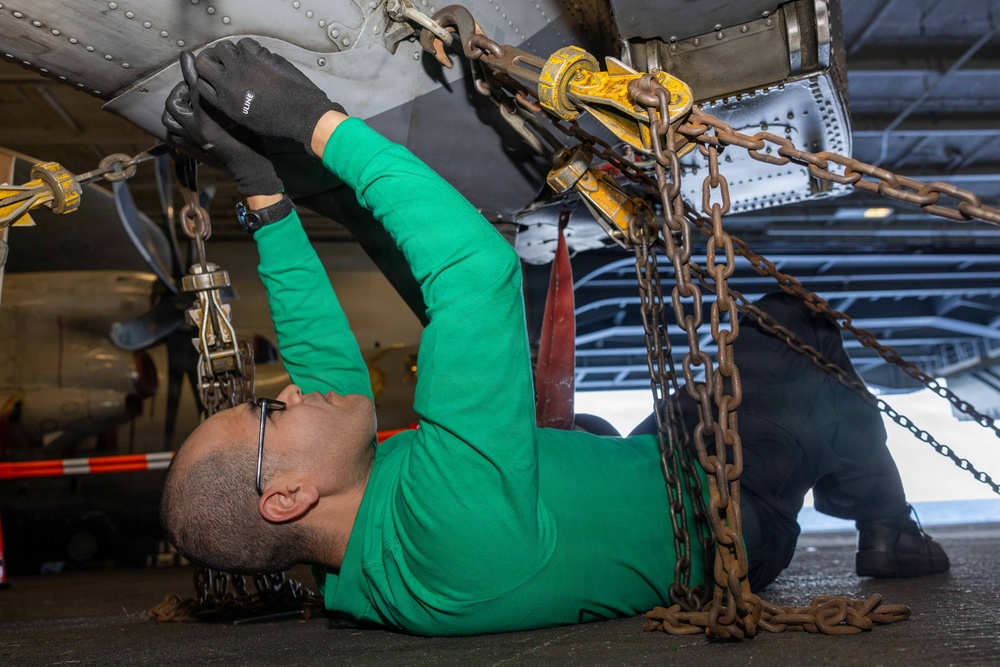 Daily Operations Aboard USS George H.W. Bush (CVN 77)