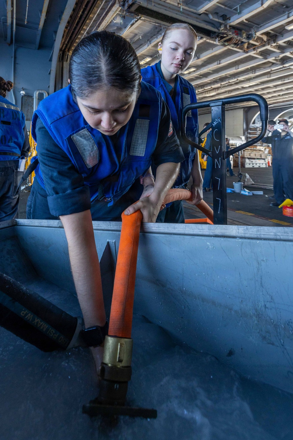 Daily Operations Aboard USS George H.W. Bush (CVN 77)