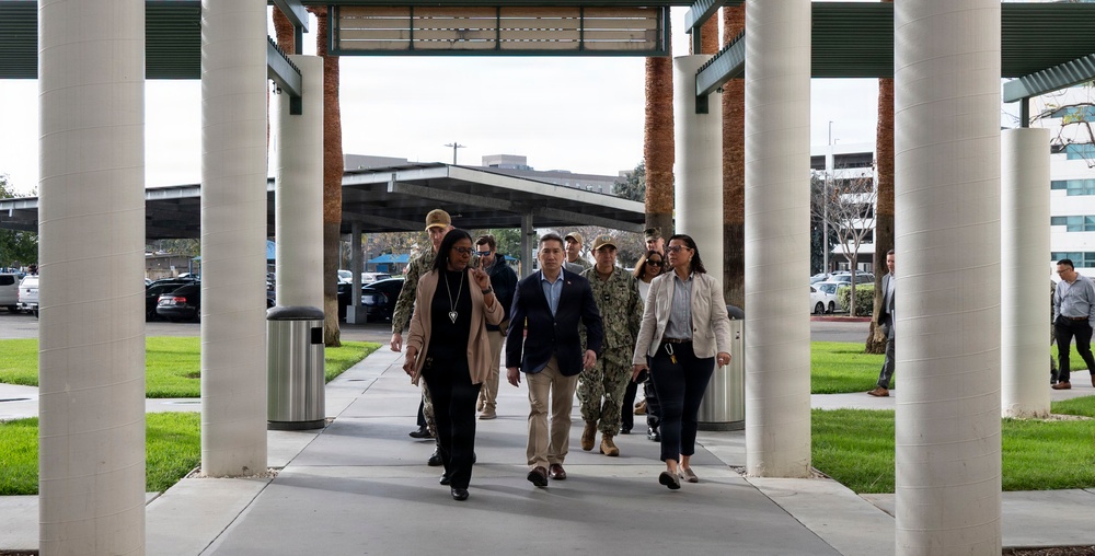 Under Secretary of the Navy Visits Naval Base San Diego