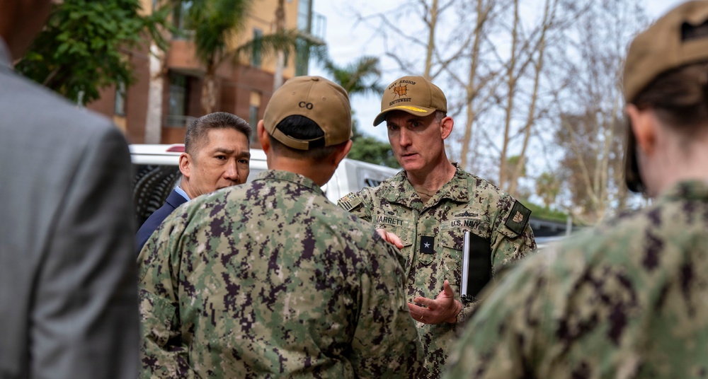 Under Secretary of the Navy Visits Naval Base San Diego