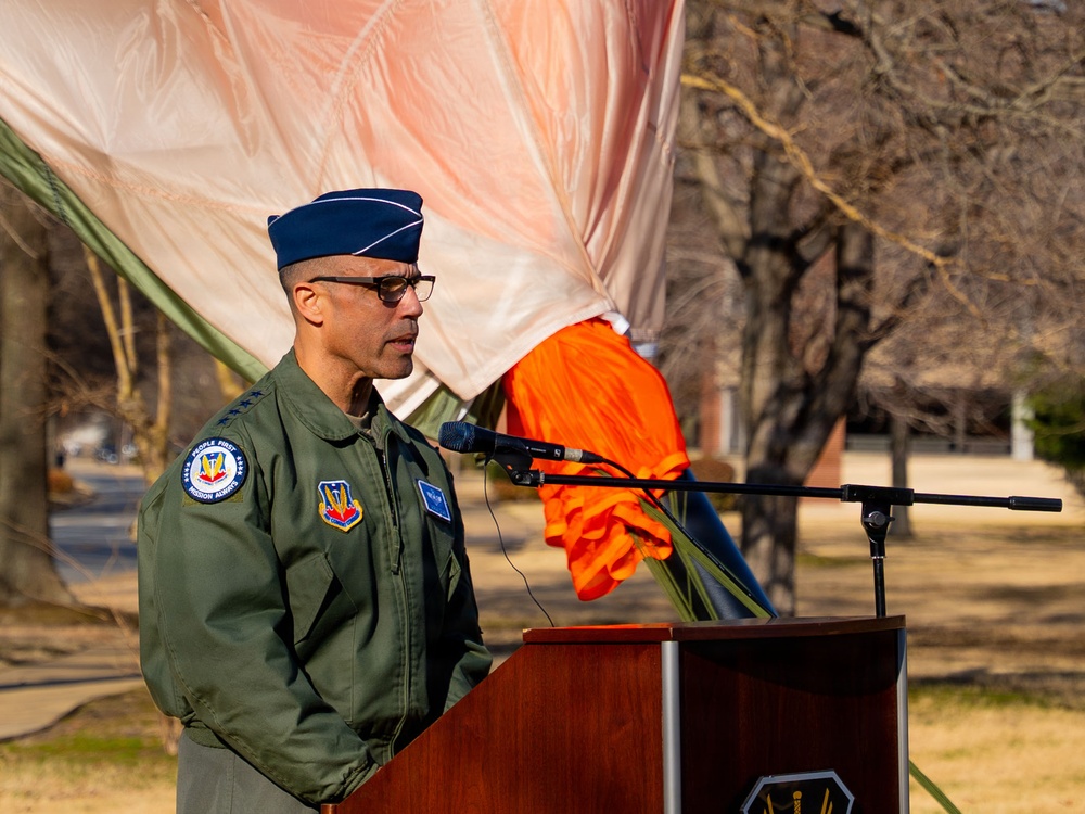 F-35 Statue Unveiling Ceremony