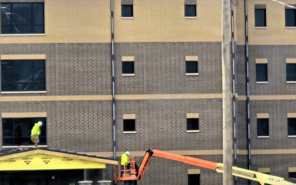 Winter extremes didn’t slow progress on Fort McCoy’s East Barracks Project in February 2026