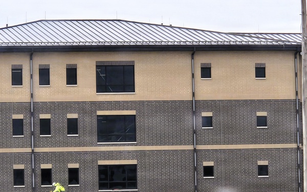 Winter extremes didn’t slow progress on Fort McCoy’s East Barracks Project in February 2026