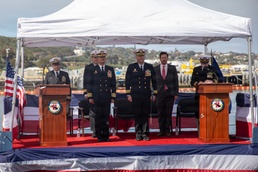 USS Greeneville Holds Change of Command