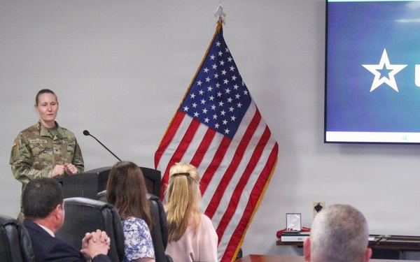 Mr. Mark Aiken 407th AFSB Retirement Ceremony