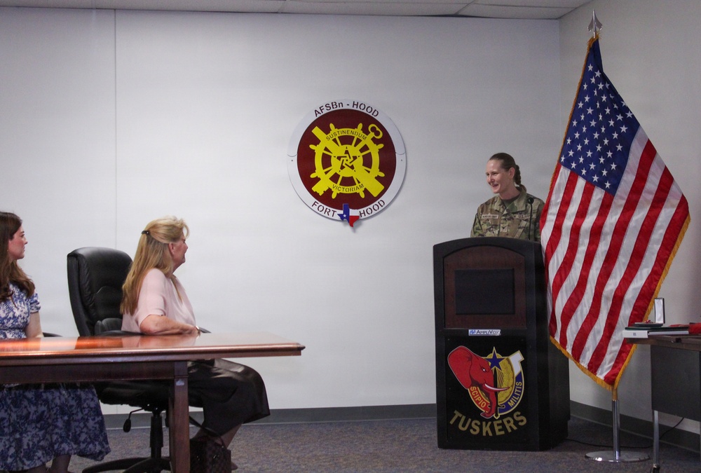 Mr. Mark Aiken 407th AFSB Retirement Ceremony