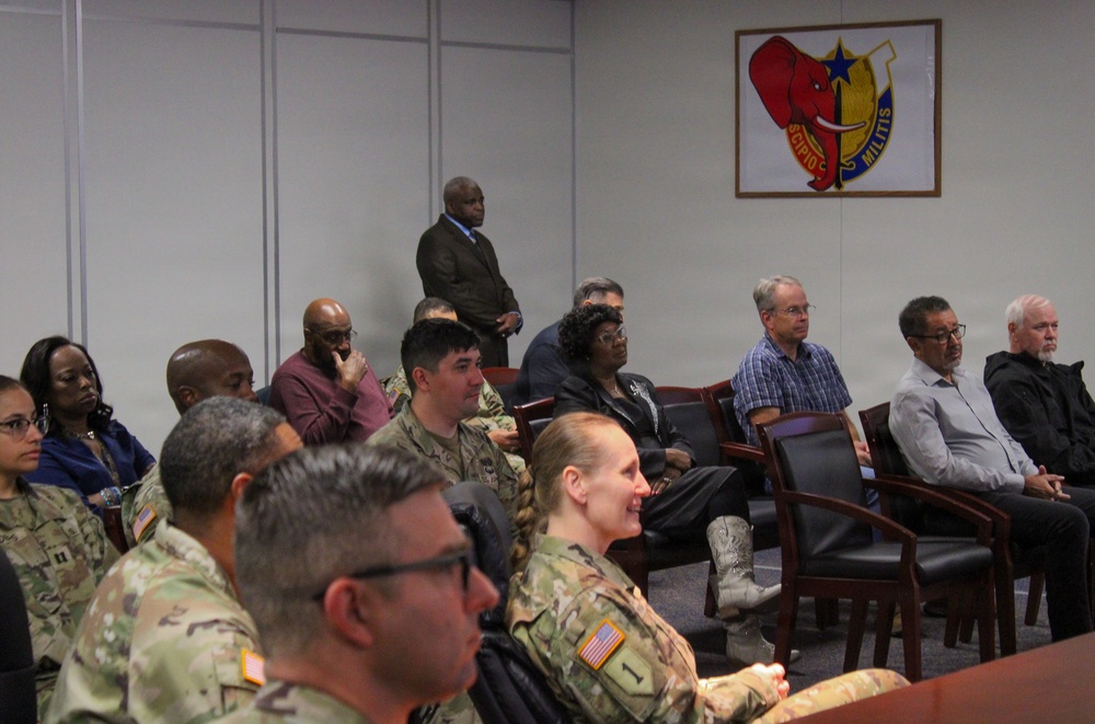 Mr. Mark Aiken 407th AFSB Retirement Ceremony