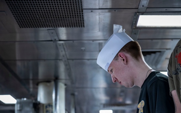 USS Iwo Jima Conducts Daily Operations