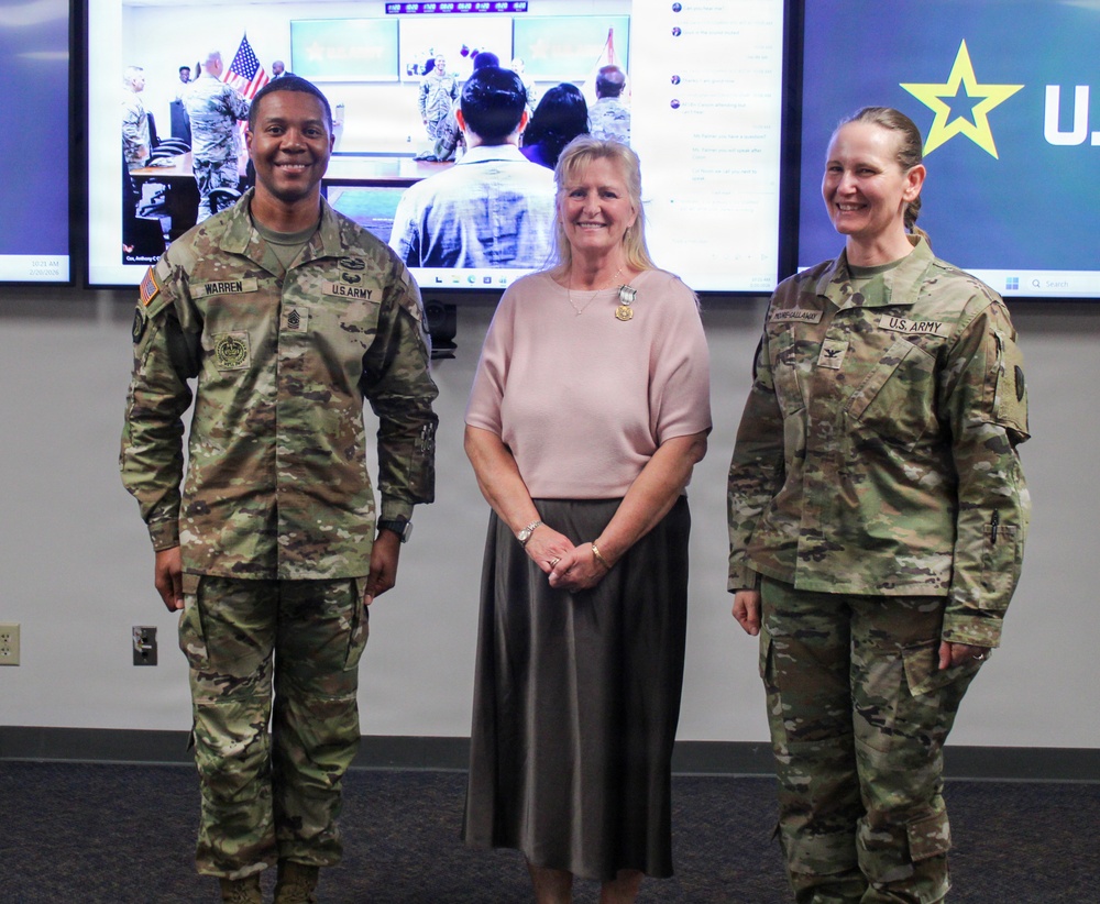 Mrs. Erin Aiken Award Ceremony (407th AFSB)