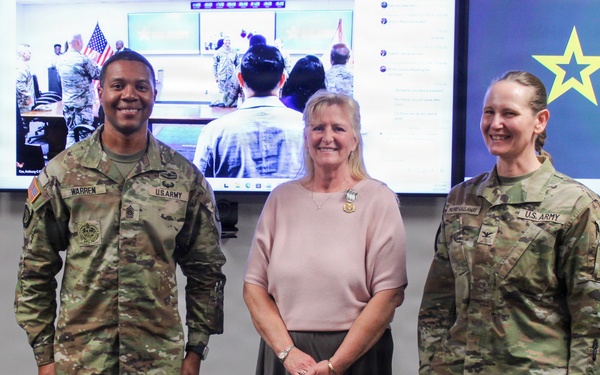 Mrs. Erin Aiken Award Ceremony (407th AFSB)