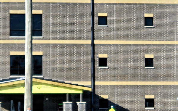 Winter extremes didn’t slow progress on Fort McCoy’s East Barracks Project in February 2026