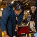 USS Iwo Jima Sailors Conduct Daily Maintenance