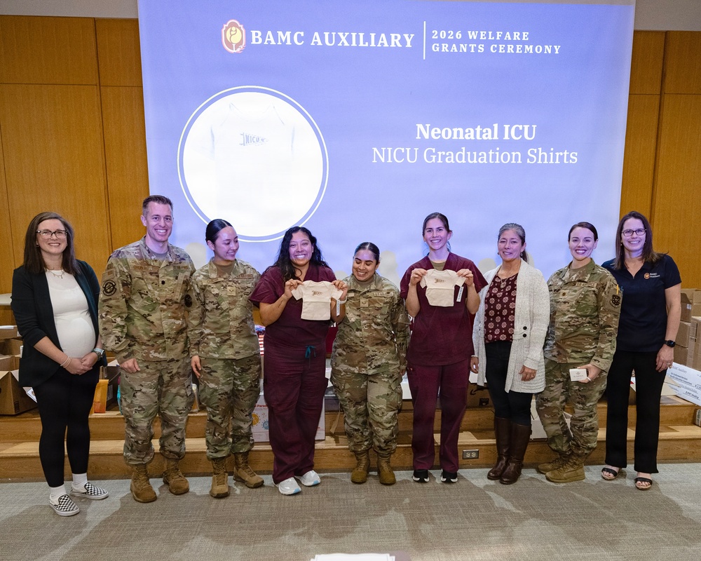 BAMC Auxiliary Grant Ceremony 2026