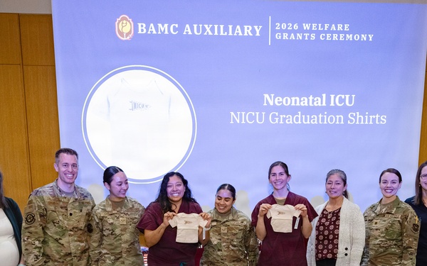 BAMC Auxiliary Grant Ceremony 2026